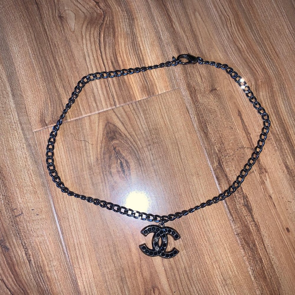 Chanel charm necklace